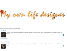 Tablet Screenshot of myownlifedesigner.blogspot.com