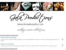 Tablet Screenshot of galaproductions.blogspot.com