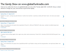 Tablet Screenshot of gordyshow.blogspot.com