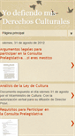 Mobile Screenshot of porlosderechosculturales.blogspot.com
