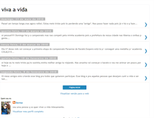 Tablet Screenshot of de-vivaavida.blogspot.com