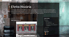 Desktop Screenshot of efeitohistoria.blogspot.com