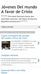 Mobile Screenshot of jovenesdelmundoafavordecristo.blogspot.com
