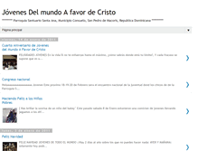 Tablet Screenshot of jovenesdelmundoafavordecristo.blogspot.com