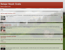 Tablet Screenshot of belajarmusikgratis.blogspot.com