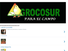 Tablet Screenshot of agrocosur.blogspot.com