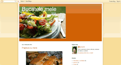 Desktop Screenshot of bucatele-mele.blogspot.com