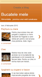 Mobile Screenshot of bucatele-mele.blogspot.com