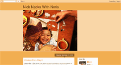 Desktop Screenshot of nicknackswithnoris.blogspot.com