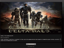 Tablet Screenshot of comandodeltahalo.blogspot.com