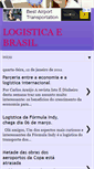 Mobile Screenshot of logisticaebrasil.blogspot.com