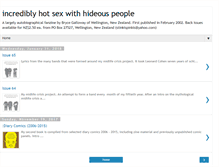 Tablet Screenshot of incrediblyhotsexwithhideouspeople.blogspot.com