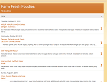 Tablet Screenshot of farmfreshfoodies.blogspot.com