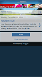 Mobile Screenshot of becomenaturalbeautytips.blogspot.com