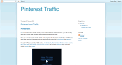 Desktop Screenshot of pinteresttraffic.blogspot.com