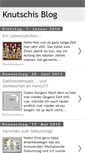 Mobile Screenshot of knutschis-blog.blogspot.com