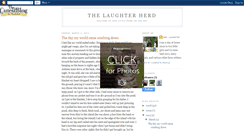 Desktop Screenshot of laughterherd.blogspot.com