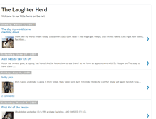 Tablet Screenshot of laughterherd.blogspot.com