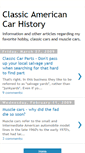 Mobile Screenshot of classic-american-cars.blogspot.com