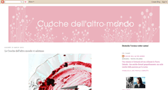 Desktop Screenshot of cuochedellaltromondo.blogspot.com