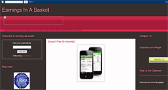 Desktop Screenshot of earningsinabasket.blogspot.com