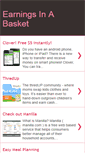 Mobile Screenshot of earningsinabasket.blogspot.com
