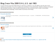 Tablet Screenshot of crocevita2000.blogspot.com