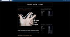 Desktop Screenshot of grupovidalegal.blogspot.com