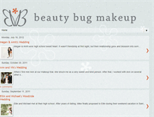 Tablet Screenshot of beautybugmakeup.blogspot.com