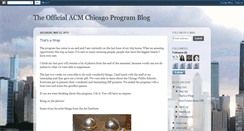 Desktop Screenshot of acmchicagoprogram.blogspot.com