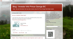 Desktop Screenshot of investorinfoprincegeorge.blogspot.com