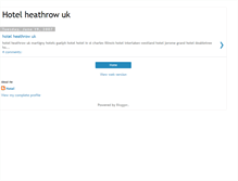 Tablet Screenshot of hotelheathrowuk.blogspot.com