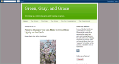 Desktop Screenshot of greengrayandgrace.blogspot.com