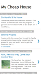 Mobile Screenshot of mycheaohouse.blogspot.com