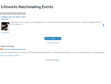 Tablet Screenshot of lifeworksevents.blogspot.com