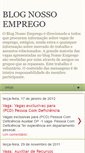 Mobile Screenshot of nossoemprego.blogspot.com