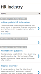 Mobile Screenshot of hr-hrindustry.blogspot.com