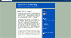 Desktop Screenshot of jons-marathon.blogspot.com