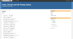 Desktop Screenshot of chordstab.blogspot.com