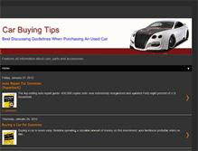 Tablet Screenshot of edseltcarbuyingtips.blogspot.com