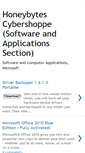 Mobile Screenshot of honeybytessoftware.blogspot.com