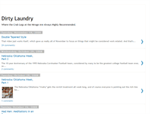 Tablet Screenshot of dirtylaundryblog.blogspot.com