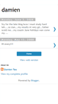 Mobile Screenshot of damienteoch.blogspot.com