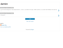 Tablet Screenshot of damienteoch.blogspot.com