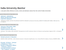 Tablet Screenshot of india-university.blogspot.com