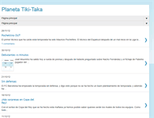Tablet Screenshot of planetatikitaka.blogspot.com