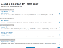 Tablet Screenshot of kuliah-ipb.blogspot.com