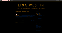 Desktop Screenshot of linawestin.blogspot.com