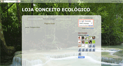 Desktop Screenshot of lojaconceitoecologico.blogspot.com