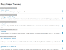 Tablet Screenshot of doggcrapp-training.blogspot.com